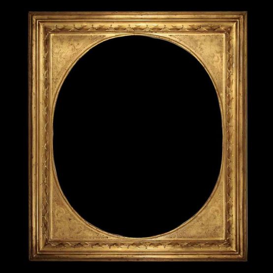 antique oval frame