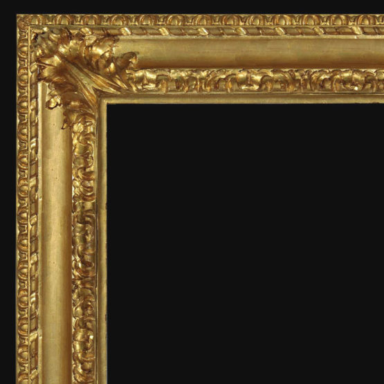 Spanish Baroque frame corner detail