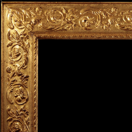 vintage gold frame detail