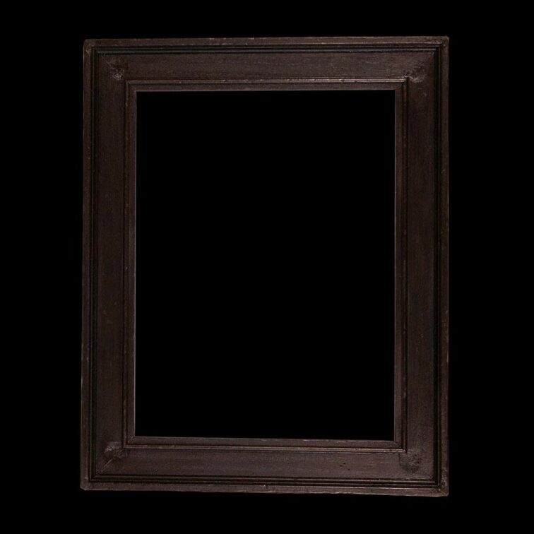black vintage frame