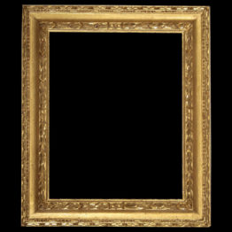 9 x 12  Picture Frame Hand Applied Gold Leaf Finish Gallery Frame Super Nice 