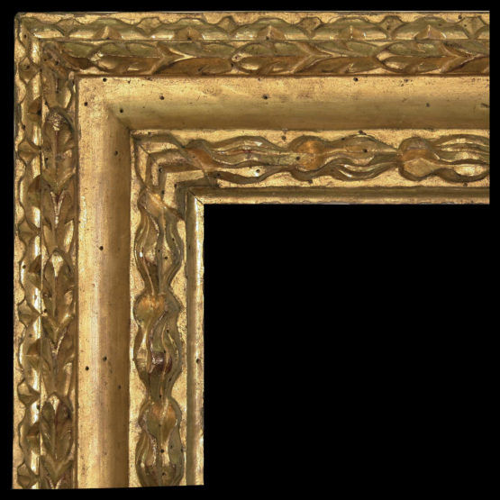 baroque picture frame detail