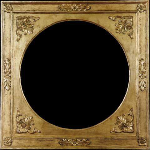 antique round picture frames